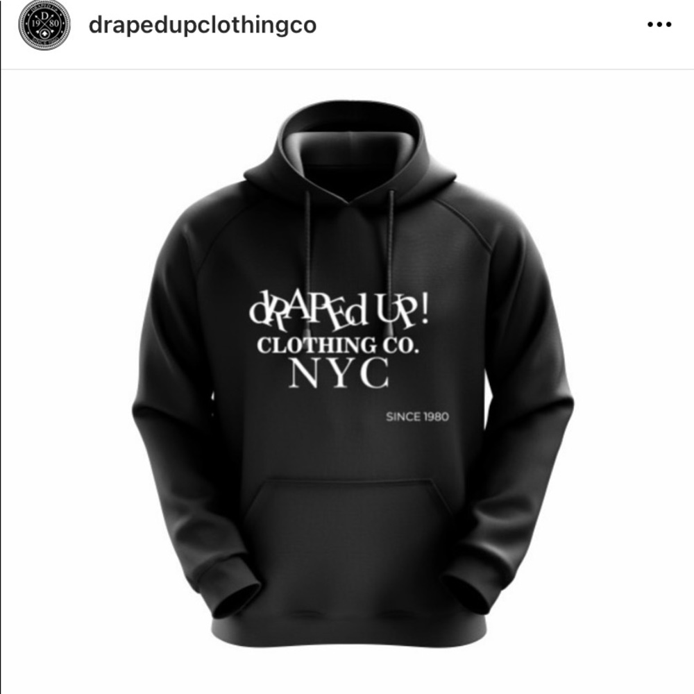 Black men’s hoodie